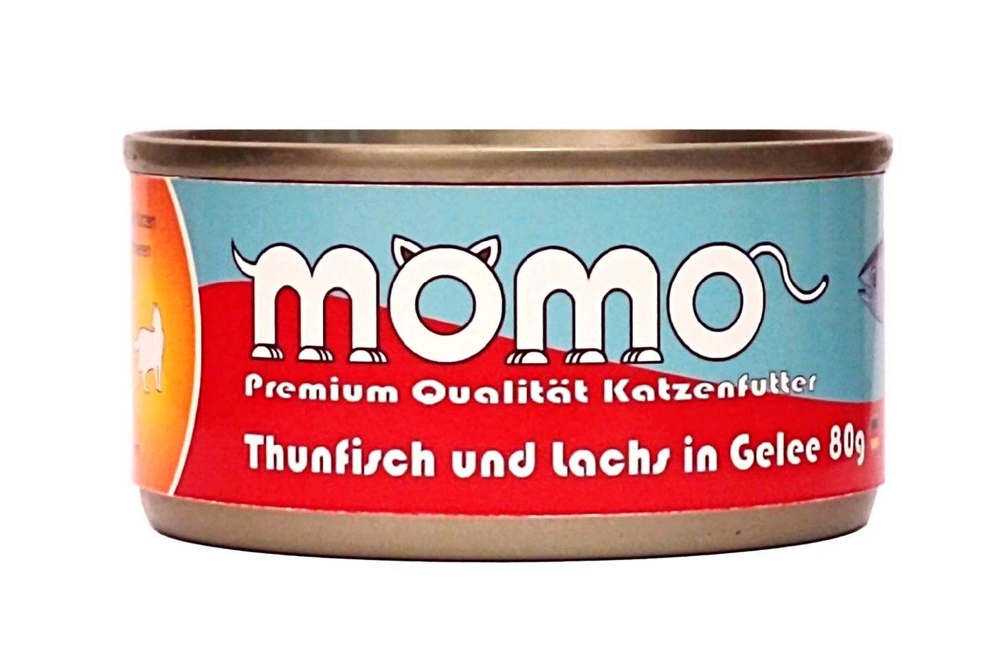 Momo Tuna and Salmon in Jelly 80g