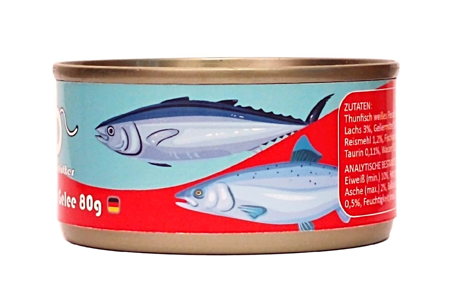 Momo Tuna and Salmon in Jelly 80g