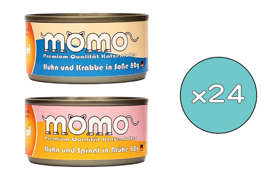 Momo Chicken Combo 80g x 24 cans