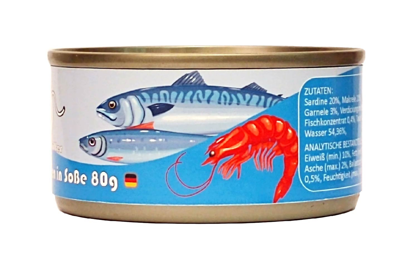 Momo 沙丁魚 • 鯖魚 • 明蝦 • 肉汁系列 80g