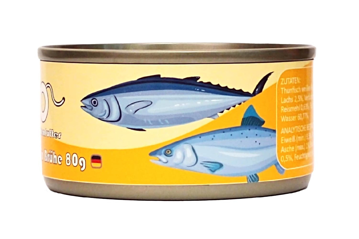 Momo Tuna and Salmon in Soup 80g